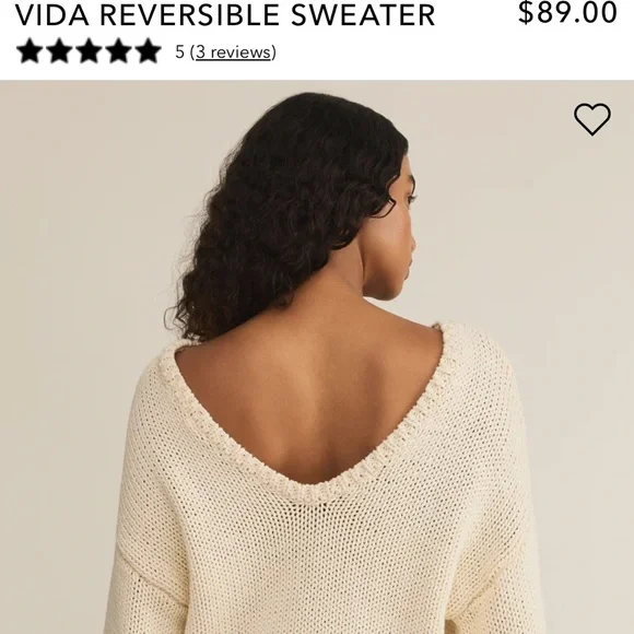 ZSUPPLY VIDA REVERSIBLE Sweater - Picture 2 of 6